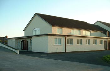 Picture of the church in Bangor